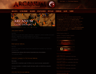 arcanum.gen.tr screenshot