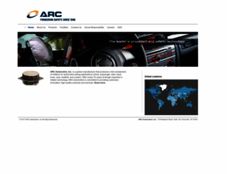 arcautomotive.com screenshot