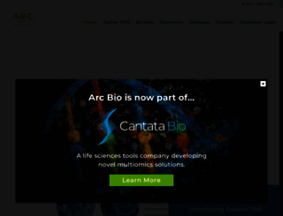 arcbio.com screenshot