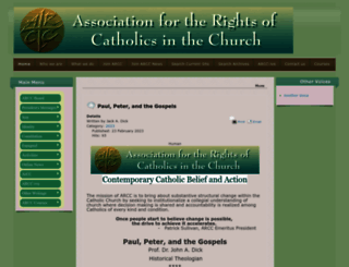 arcc-catholic-rights.net screenshot