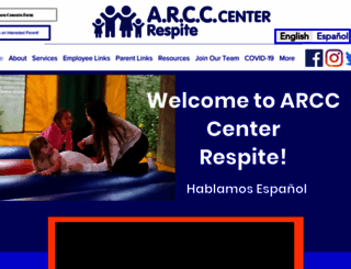 arcccenter.org screenshot