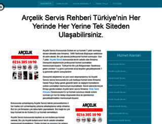 arcelik.servisi.org screenshot