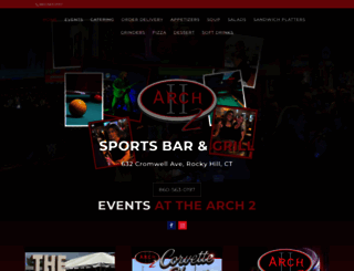 arch2sportsbarandgrill.com screenshot