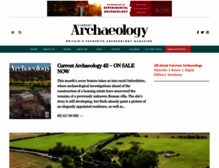 archaeology.co.uk screenshot
