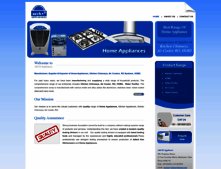 archappliances.com screenshot