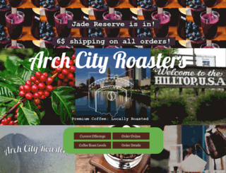 archcityroasters.com screenshot