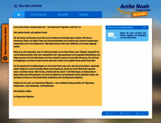 arche-noah-reisen.de screenshot