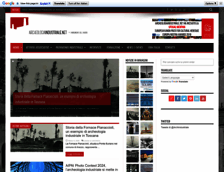 archeologiaindustriale.net screenshot