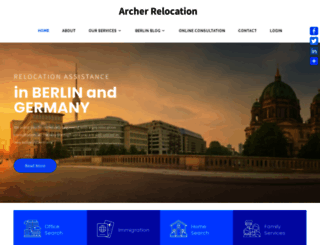archer-relocation.com screenshot