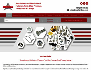 archerdale.com screenshot
