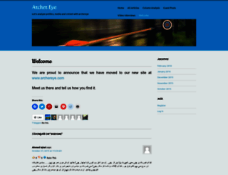 archereye.wordpress.com screenshot