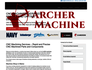 archermachine.com screenshot