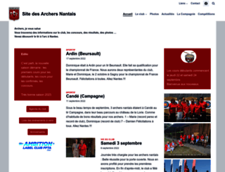 archers-nantais.org screenshot