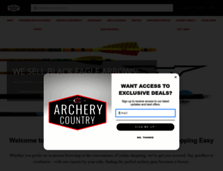archerycountry.com screenshot