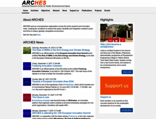 arches-centroricerca.org screenshot