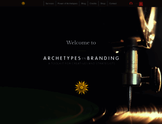 archetypesinbranding.com screenshot