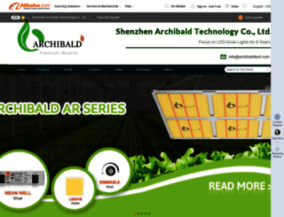 archibald.en.alibaba.com screenshot
