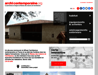 archicontemporaine.org screenshot
