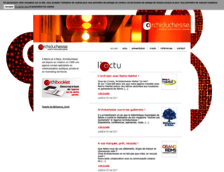 archiduchesse.fr screenshot