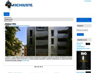 archiliste.fr screenshot