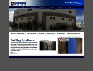 archimedprojects.com screenshot