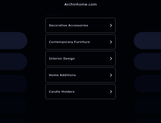 archinhome.com screenshot