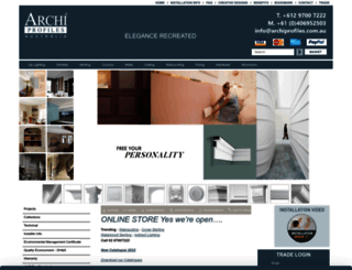 archiprofiles.com.au screenshot
