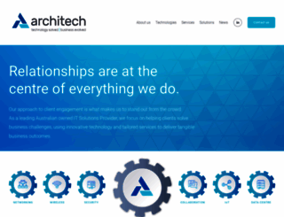 architech.net.au screenshot
