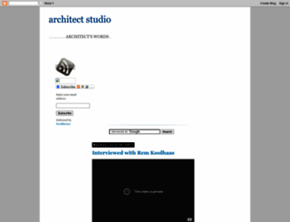 architect-studio.blogspot.com screenshot