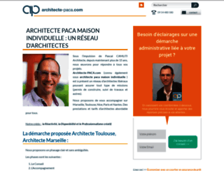 architecte-paca.fr screenshot