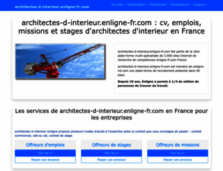 architectes-d-interieur.enligne-fr.com screenshot