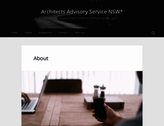architects.asn.au screenshot