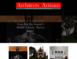architectsandartisans.com screenshot