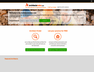 architectsindex.com screenshot