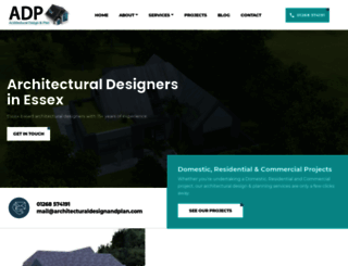 architecturaldesignandplan.co.uk screenshot