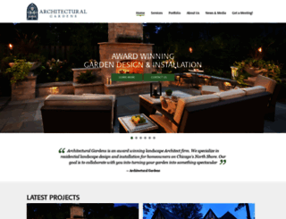 architecturalgardendesign.com screenshot
