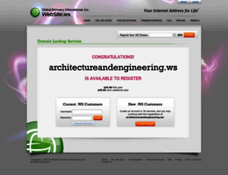 architectureandengineering.ws screenshot