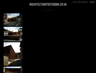 architecturepastebook.co.uk screenshot