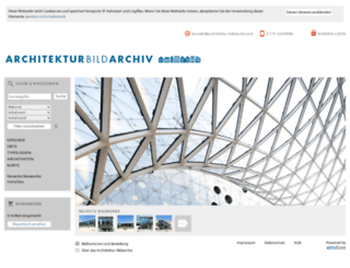 architektur-bildarchiv.de screenshot