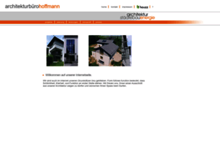architektur-hoffmann.de screenshot