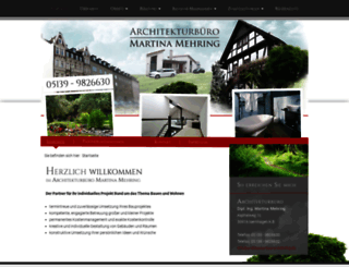 architekturbuero-mehring.de screenshot