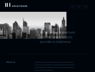 architrade.co.id screenshot