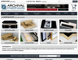 archivalmethods.com screenshot