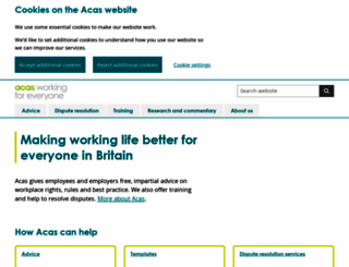 archive.acas.org.uk screenshot