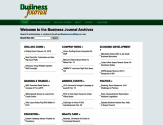 archive.businessjournaldaily.com screenshot