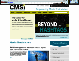 archive.cmsimpact.org screenshot