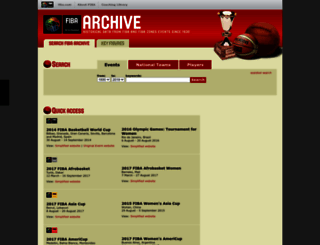 archive.fiba.com screenshot