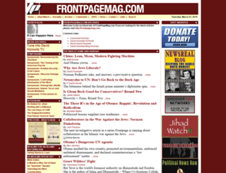 archive.frontpagemag.com screenshot