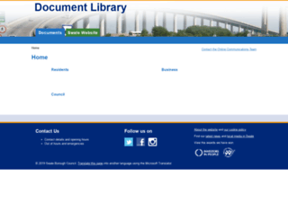 archive.swale.gov.uk screenshot