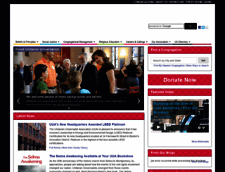 archive.uua.org screenshot